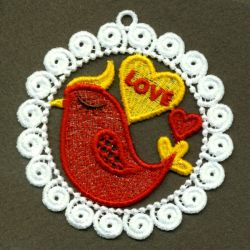 FSL Bird Ornament 03 machine embroidery designs