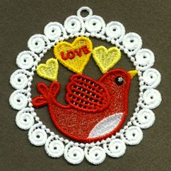 FSL Bird Ornament 06 machine embroidery designs