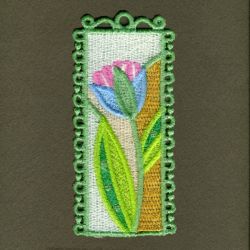 FSL Flower Bookmark 03