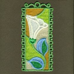 FSL Flower Bookmark 04 machine embroidery designs