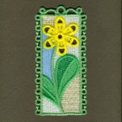 FSL Flower Bookmark 07 machine embroidery designs