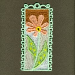 FSL Flower Bookmark 08