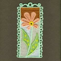 FSL Flower Bookmark 08 machine embroidery designs