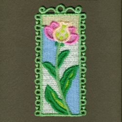 FSL Flower Bookmark 09