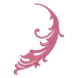 Redwork Curly Deco 2 01 machine embroidery designs