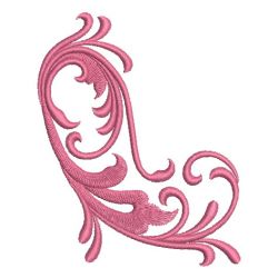 Redwork Curly Deco 2 02 machine embroidery designs