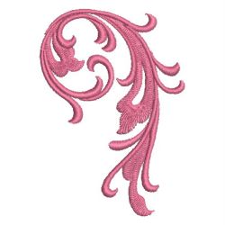 Redwork Curly Deco 2 05 machine embroidery designs
