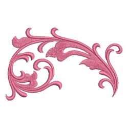 Redwork Curly Deco 2 06 machine embroidery designs