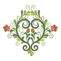 Classic Flower Quilt 06(Md) machine embroidery designs