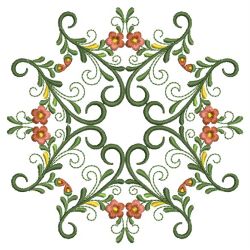 Classic Flower Quilt 09(Sm) machine embroidery designs