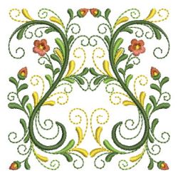 Classic Flower Quilt 12(Lg) machine embroidery designs