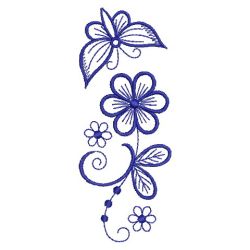 Heirloom Bluework 08 machine embroidery designs
