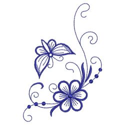 Heirloom Bluework 09 machine embroidery designs