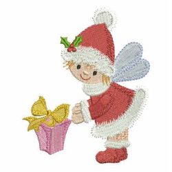 Christmas Angel Girl 02 machine embroidery designs