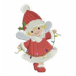 Christmas Angel Girl 03 machine embroidery designs