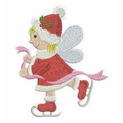 Christmas Angel Girl 05 machine embroidery designs