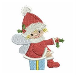 Christmas Angel Girl 08 machine embroidery designs