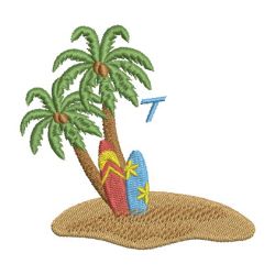 Summer Beach 03 machine embroidery designs