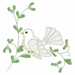 Heirloom Christmas Dove 2 02(Md) machine embroidery designs
