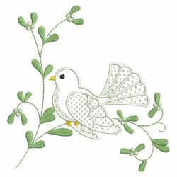 Heirloom Christmas Dove 2 02(Sm) machine embroidery designs