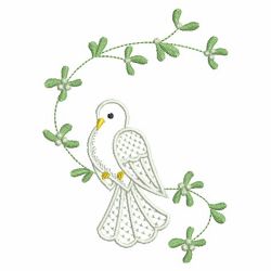 Heirloom Christmas Dove 2 03(Md) machine embroidery designs
