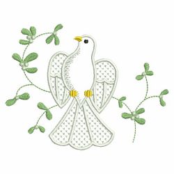 Heirloom Christmas Dove 2 04(Lg) machine embroidery designs
