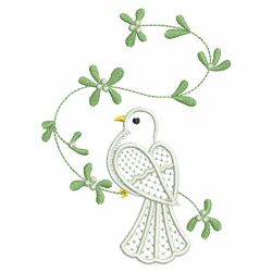 Heirloom Christmas Dove 2 06(Lg) machine embroidery designs