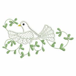 Heirloom Christmas Dove 2 07(Lg) machine embroidery designs