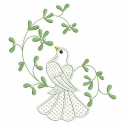Heirloom Christmas Dove 2 08(Lg) machine embroidery designs