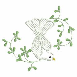 Heirloom Christmas Dove 2 09(Md) machine embroidery designs