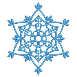 Fabulous Snowflake Quilt 06(Lg)