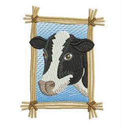 Farm  Cows 07 machine embroidery designs