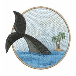 Tropical Island 09 machine embroidery designs