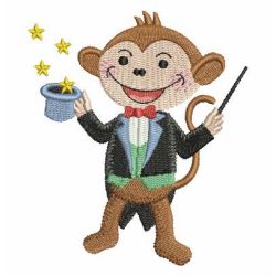 Magic Monkey 01 machine embroidery designs