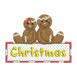 Gingerbread machine embroidery designs