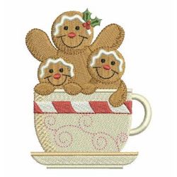 Gingerbread 07 machine embroidery designs