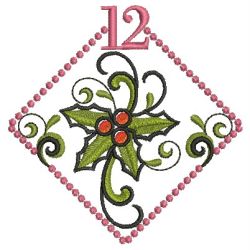 Months of the Year Flowers 12 machine embroidery designs