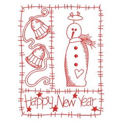 Redwork Patchwork Holiday 01(Md) machine embroidery designs