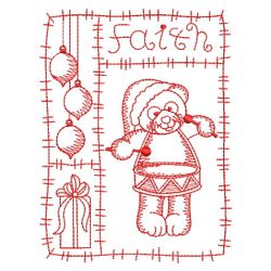Redwork Patchwork Holiday 10(Md) machine embroidery designs