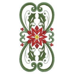 Heirloom Poinsettia 2 05(Md) machine embroidery designs