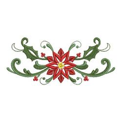 Heirloom Poinsettia 2 09(Sm) machine embroidery designs