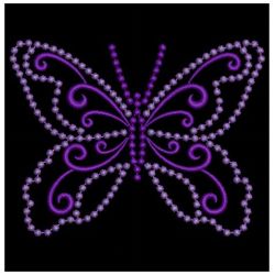 Candlewicking Butterfly 2 02(Md) machine embroidery designs