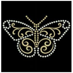 Candlewicking Butterfly 2 05(Md) machine embroidery designs