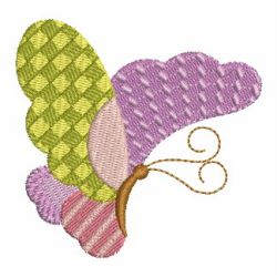 Patchwork Butterfly 06 machine embroidery designs