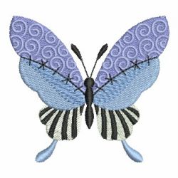 Patchwork Butterfly 08 machine embroidery designs