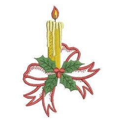 Holiday Candles 06 machine embroidery designs