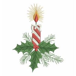 Holiday Candles 07 machine embroidery designs