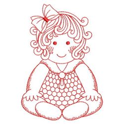 Redwork Cute Baby 15(Lg)