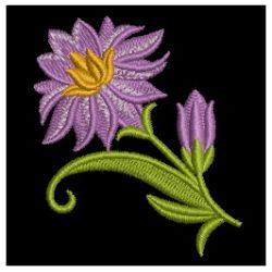 Purple Flower 4 05 machine embroidery designs
