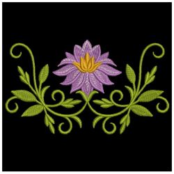 Purple Flower 4 08 machine embroidery designs